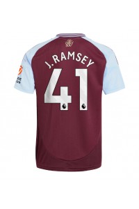 Aston Villa Jacob Ramsey #41 Jalkapallovaatteet Kotipaita 2024-25 Lyhythihainen